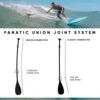 Fanatic Carbon 80 Adjustable Paddle 2022 1 Fanatic Carbon 80 Adjustable Paddle 2022 -Surfing Gear 2020 fanatic Paddles 0026 Paddle Spec 4