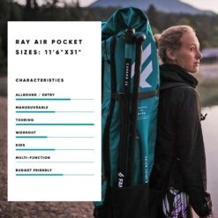 Fanatic Ray Air Pocket Paddle Board 2024