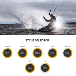 Cabrinha CBL Crossover Kite/Wake Board 2024 -Surfing Gear Cabrinha 2023 Kite 0050 CBL