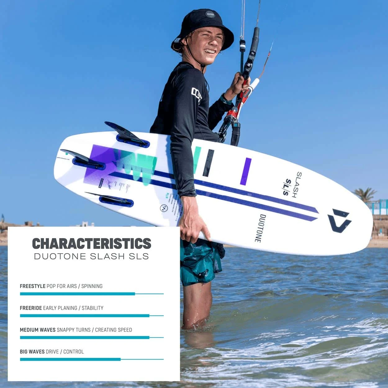 Duotone Slash SLS Kitesurf Board 2023 5 Duotone Slash SLS Kitesurf Board 2023 - Image 3