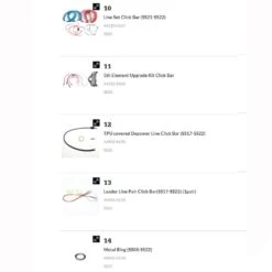 Duotone Lines Click Bar Spares 2023 13 Duotone Lines Click Bar Spares 2023 -Surfing Gear DTK Click bar spares 2022 10 14