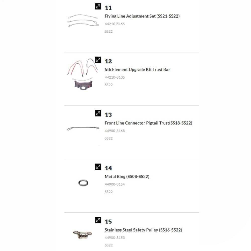 Duotone Lines Trust Bar Spares 2021 3 Duotone Lines Trust Bar Spares 2021