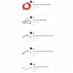 Duotone Lines Trust Bar Spares 2021 12 Duotone Lines Trust Bar Spares 2021 -Surfing Gear DTK trust bar 2021 6 10