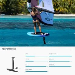 Duotone Aero Free SLS Complete AL Foil 2024 -Surfing Gear Duotone 2024 0002 Foil Complete 42240 3717