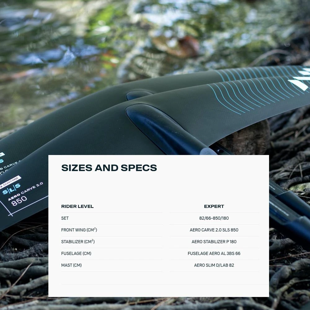 Duotone Aero Carve 2.0 SLS Complete Foil D/LAB 2024 4 Duotone Aero Carve 2.0 SLS Complete Foil D/LAB 2024 - Image 2