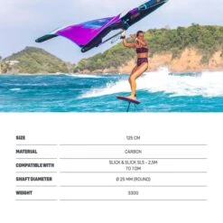 Duotone Mini Boom Platinum SLS 2024 7 Duotone Mini Boom Platinum SLS 2024 -Surfing Gear Duotone wing booms 0000 44220 3562