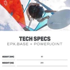 Duotone EPX Base + Powerjoint 2024 -Surfing Gear Duotone Base19 14900 7322 0001 Spec