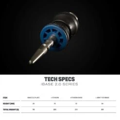 Duotone IBase 2.0 + Joint (long Pin) 2024 -Surfing Gear Duotone iBase19 Plate 14900 7320 Spec