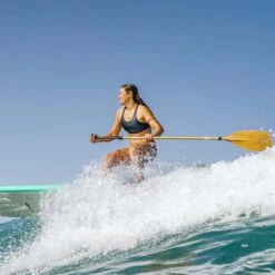 Fanatic Bamboo Carbon 50 Slim 3 Piece Adjustable Paddle 2023 10 Fanatic Bamboo Carbon 50 Slim 3 Piece Adjustable Paddle 2023 -Surfing Gear Fanatic Paddles 2023 0005 Paddle C50 Bamboo