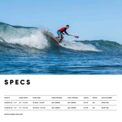 Fanatic Carbon 80 Fixed Paddle 2023 -Surfing Gear Fanatic Paddles 2023 0008 Paddle C80