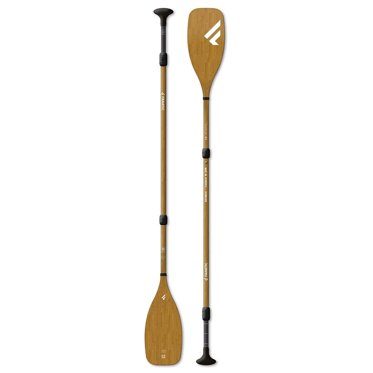 Fanatic Bamboo Carbon 50 Slim 3 Piece Adjustable Paddle 2023 4 Fanatic Bamboo Carbon 50 Slim 3 Piece Adjustable Paddle 2023 - Image 2
