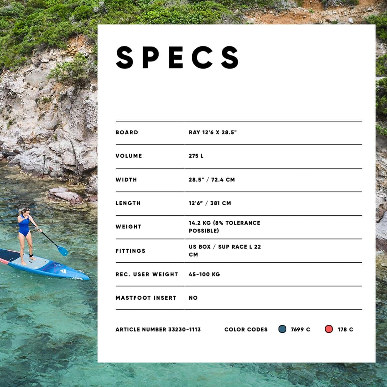 Fanatic Ray Paddle Board 2024 3 Fanatic Ray Paddle Board 2024