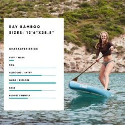 Fanatic Ray Bamboo Paddle Board 2024 -Surfing Gear Fanatic SUP Rigid Boards 2023 0014 33230 1114