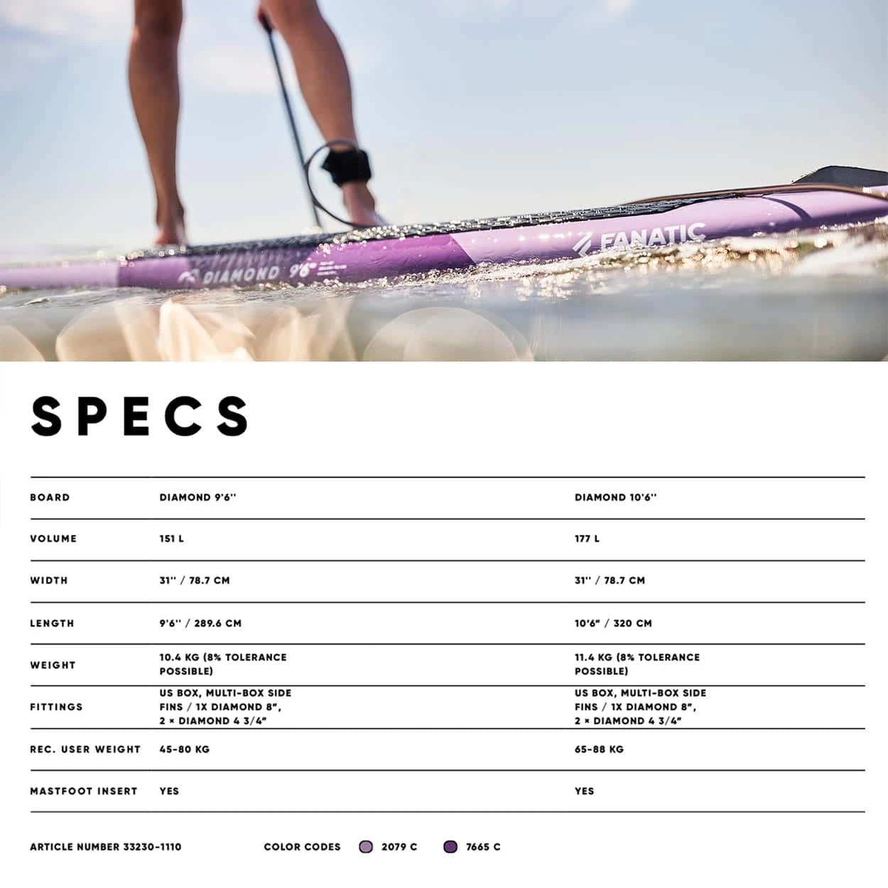 Fanatic Diamond Paddle Board 2024 4 Fanatic Diamond Paddle Board 2024 - Image 2