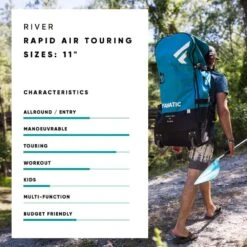 Fanatic Rapid Air Touring Paddle Board 2024