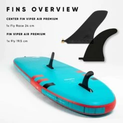 Fanatic Viper Air Windsurf Premium Paddle Board 2024 -Surfing Gear H2O 2020 Fanatic iSUP Spec 0030 Viper Premium