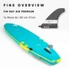 Fanatic Ray Air Premium Paddle Board 2024