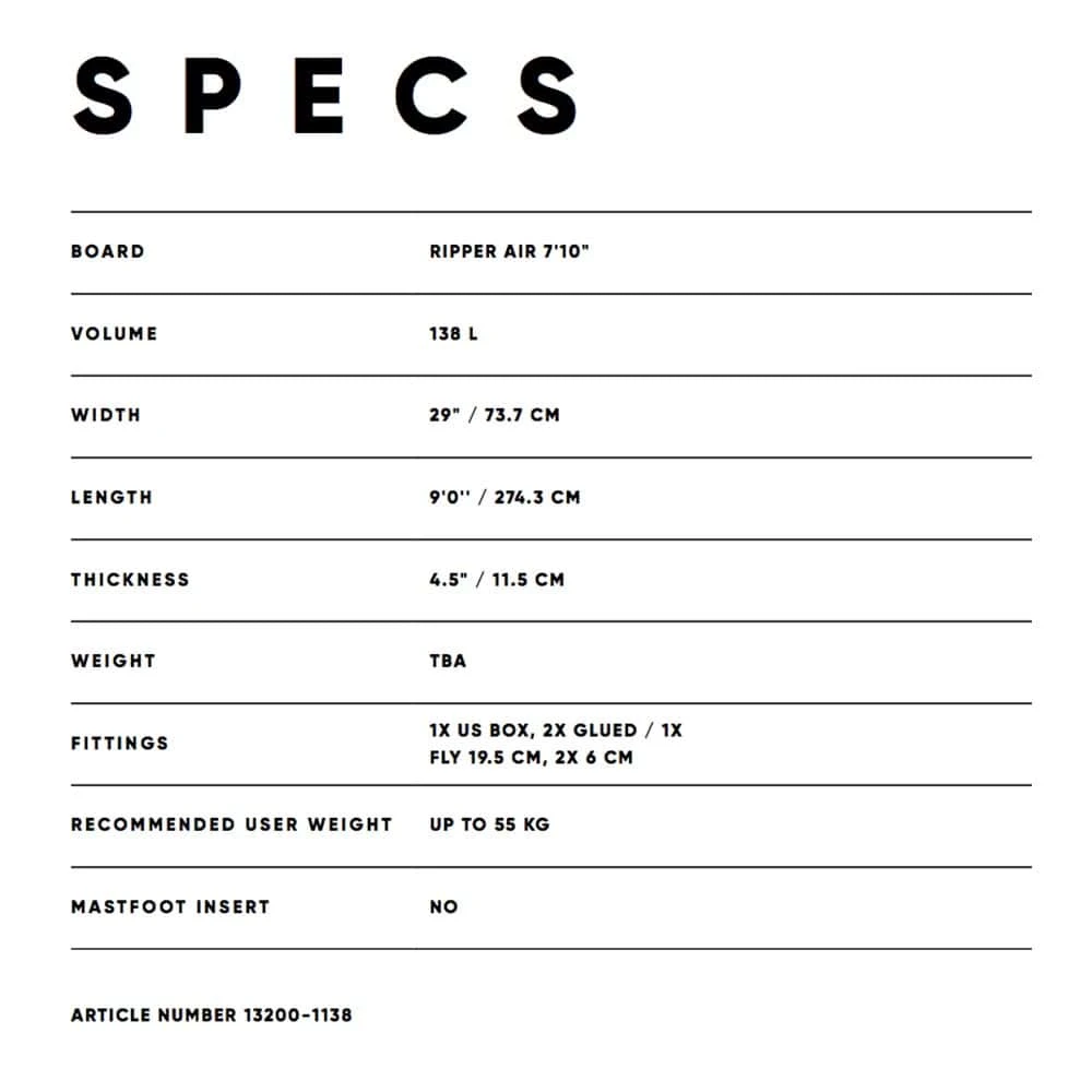 Fanatic Ripper Air Paddle Board 2024 8 Fanatic Ripper Air Paddle Board 2024 - Image 6