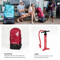 Fanatic Ripper Air Paddle Board 2024 19 Fanatic Ripper Air Paddle Board 2024 -Surfing Gear H2O 2020 Fanatic iSUP Spec red Accessories20Pure 2