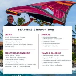 NeilPryde Fly Foil Wing 2023 -Surfing Gear Neilpryde Fly 2023 Image Spec