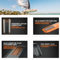 RRD Air Beluga Wing Board 2024 -Surfing Gear RRD Foil wing Y28 2023 0000 AIR20BELUGA