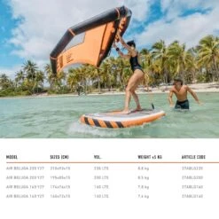 RRD Air Beluga Wing Board 2024 -Surfing Gear RRD Foil wing Y28 2023 0003 AIR20BELUGA