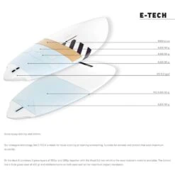 RRD Evolution Windsurf Board 2024 -Surfing Gear RRD Windsurf Board H2O Sports 0000 E Tech Spec