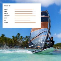 RRD Fire Windsurf Sail 2024 -Surfing Gear RRD Windsurf Y28 2023 Sails 0010 Fire