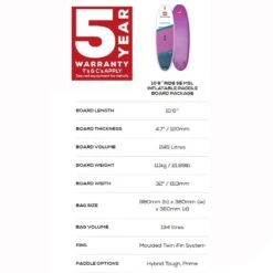 Red Ride SE Paddle Board 2022 -Surfing Gear Red Paddle Co 2022 Ride Spec 1