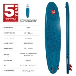Red Ride Limited Edition Paddle Board 2024
