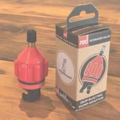 Red Electric Pump Schrader Valve Adapter 2024