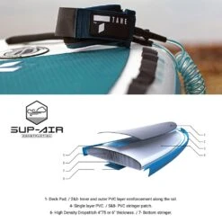 Tahe Breeze Wing Air 11' Paddle Board 2023 -Surfing Gear Tahe 2021 iSUP 0004 Breeze Wing 11 1