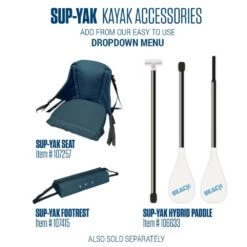 Tahe Beach Yak Air 10'6 Paddle Board/Kayak 2023 -Surfing Gear Tahe Beach Yak 0001 KAYAK KIT