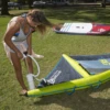 Duotone IRIG Inflatable Windsurf Sail 2024 -Surfing Gear arrows irig sup windsurf sail action1